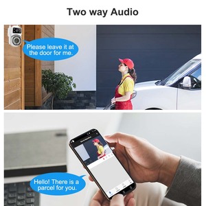 Ptz Dome kamera otomatik izleme çift Lens su geçirmez IP 66 kablosuz açık ICAM365 APP ile iki yönlü ses WIFI ağ güvenlik kamerası