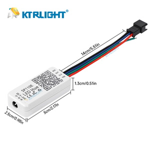 Приложение BT Pixel SP110E контроллер адресуемых светодиодных лент WS2811 WS2812B WS2815 SK9822 APA102 диммер для мобильного телефона - Product Image 2