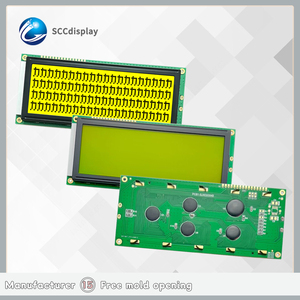 Display LCD 2004B personalizzato di fabbrica 7 segmento STN giallo retroilluminazione 20x4 linea di caratteri COB Display Premium - Product Image 4