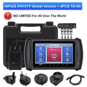 XTOOL InPlus IP819TP TPMS Programming <strong>Scanner</strong> Bluetooth <strong>Car</strong> Diagnostic Tools ECU <strong>Coding</strong> <strong>Key</strong> <strong>Programmer</strong> With 4 Metal TS100 Sensor - Product Image 2