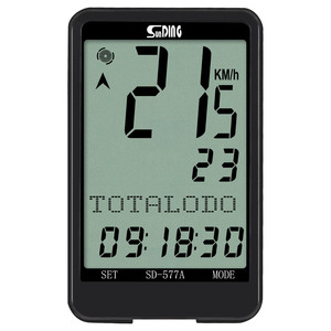 Velocímetro de ciclo de bicicleta con cable de SD-577A, odómetro de ciclismo, accesorios, Sensor de velocidad, resistente al agua - Product Image 3