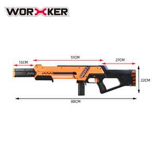 Sıcak satış işçi oyuncak tabanca işçi Swift Blaster işçi Mod köpük Blaster 150FPS - Product Image 5