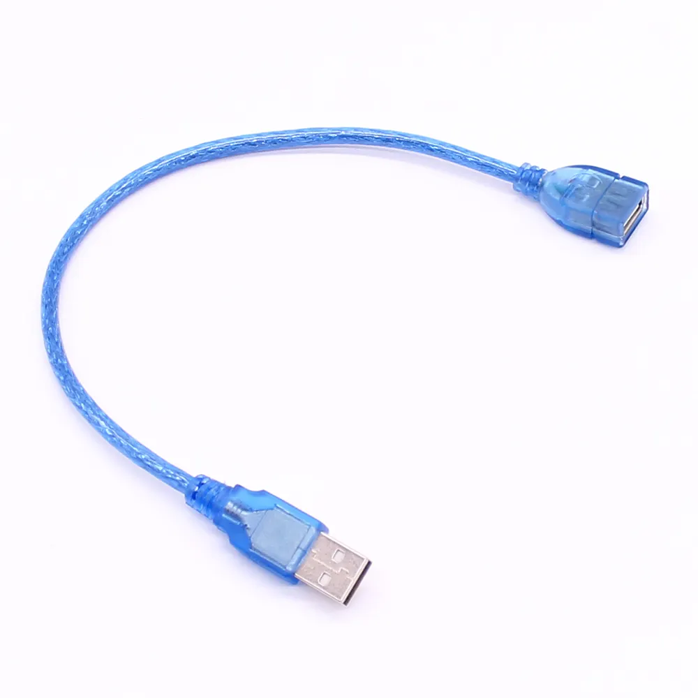 สายต่อ USB 2.0ยาว30ซม.,สายต่อ USB ตัวผู้เป็นตัวต่อสายอะแดปเตอร์ USB