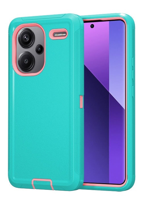 Azul agua y rosa claro