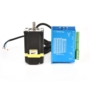 84mm Holding tork 2.2 nm Nema 23 kapalı döngü hibrid step Servo Motor ile 1000 hatları kodlayıcı Cnc kiti - Product Image 6