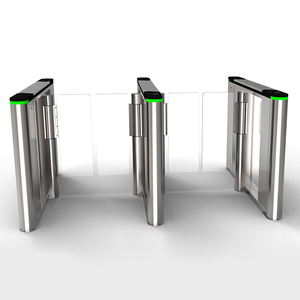 Zento Günstiger Preis 304 Edelstahl Voll automatische Gesichts erkennung RFID-Karten zugriffs kontroll system Speed Lane Drehkreuz - Product Image 6