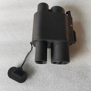 CCS2からCCS1へのアダプターCCS2充電器からCCS1EVCCS2からCCS1への電気自動車充電器DC高速Ev充電アダプター - Product Image 4