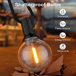 IP65 <strong>Multi</strong>-<strong>Functional</strong> Party With Festive <strong>Light</strong> Bulbs Christmas Decoration <strong>LED</strong> <strong>Light</strong> RGB <strong>String</strong> <strong>Light</strong> Bulb Suitable for Camping - Product Image 5