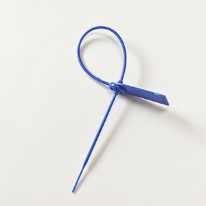 Tùy chỉnh logo riêng trong laser một lần sử dụng con dấu ổ khóa nhựa với nhãn có thể ghi và số sê-ri - Product Image 6