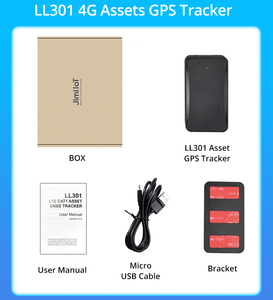 LL301จีพีเอสติดตามอุณหภูมิการจัดการยานพาหนะ10000mAh ติดตามสินทรัพย์แบบไร้สายติดตาม4G GPS ติดตามกันน้ำ