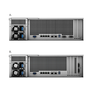 Syno logy Original Neue 16-Bay Racks tation RS4021xs 2U Diskless NAS Storage Rack Server mit SSD USB-Schnitts telle Wird verwendet, aber auf Lager