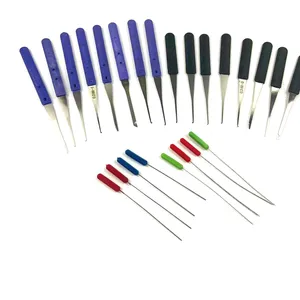 Profesyonel çilingir kilit seçim Set çelik ve Metal el aletleri ayıklamak için kırık tuşları ve çıkarmadan kanca araba kilit araçları - Product Image 4