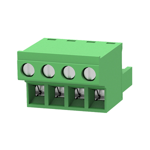 Conector de 5 pines de paso de 5,08mm 2EDGKC 2,5/..-ST 2ESDF Pcb Conector enchufable por resorte Carril Din Bloque de terminales sin tornillos - Product Image 5
