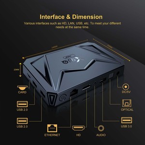 Boxput X96Q Pro PLUS กล่องทีวีแอนดรอยด์14 BT5.0, H728 OCTA core 2G 16G 4G 32G 2.4/5G WiFi X96Q Pro + 1000M เซ็ต LAN TOP BOX - Product Image 5