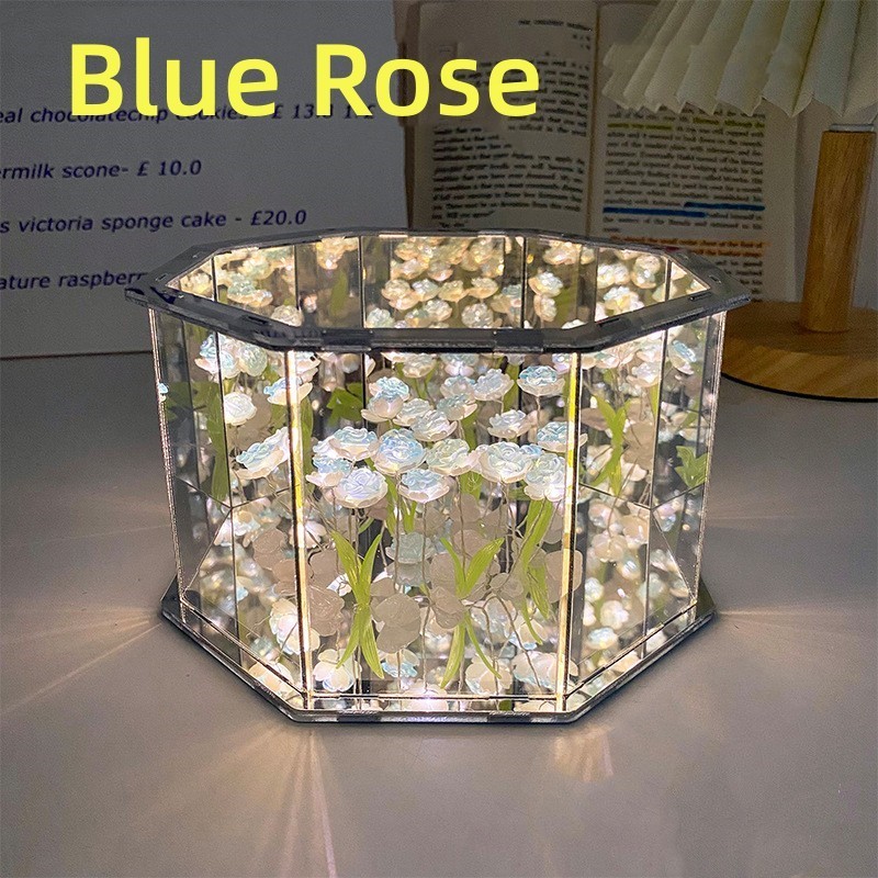 Rose bleue