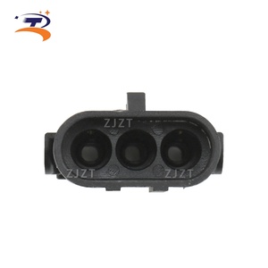 Conector de coche Delphi de 3 núcleos, enchufe de arnés de cables impermeable para uso automotriz, género masculino 12010717 - Product Image 2