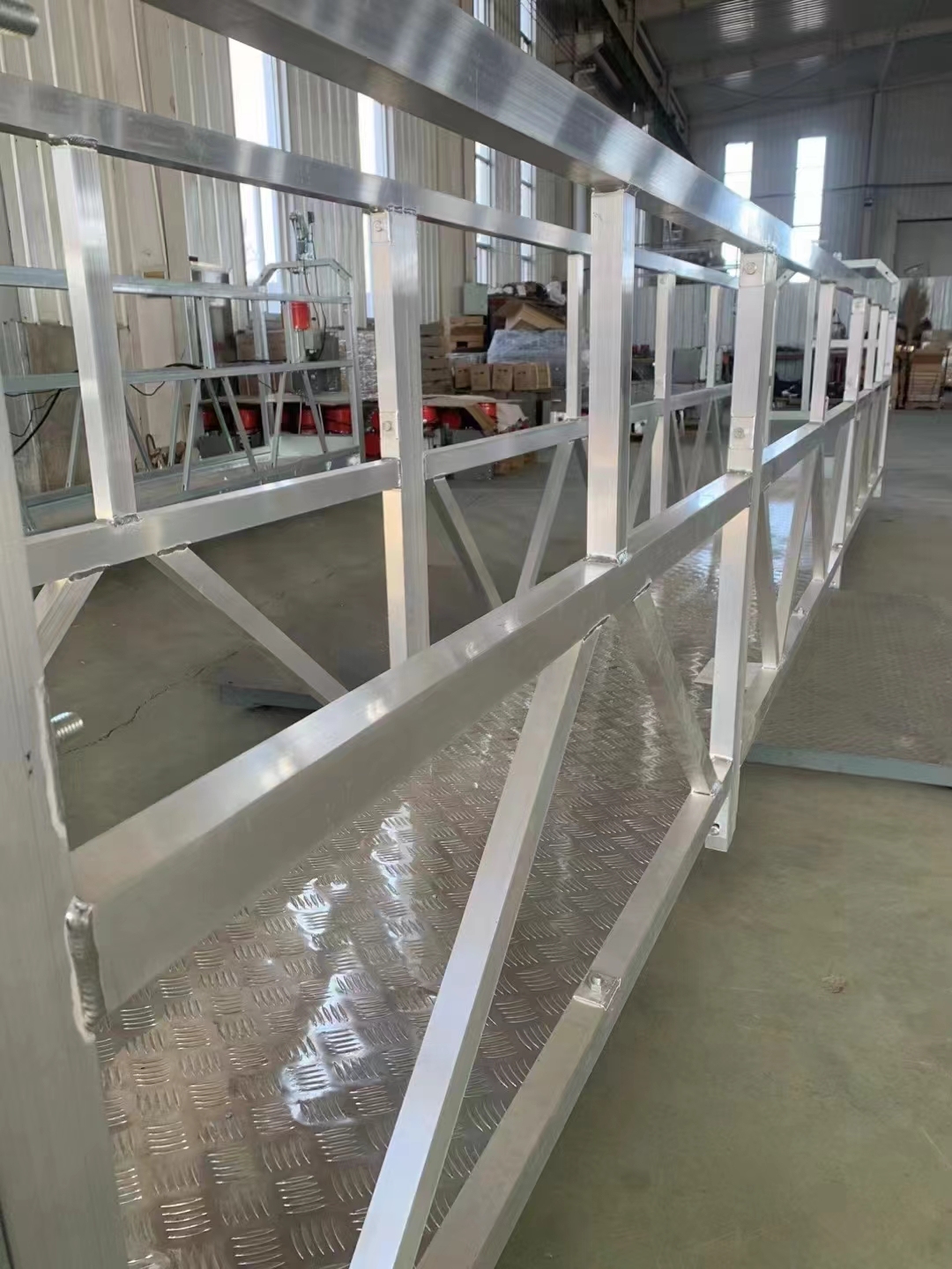 Aluminum alloy suspension platform