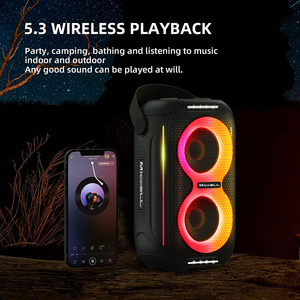 Home Woofer Speaker LED Light Audio Sound Music <strong>System</strong> Smart Dj Mini Sound Box Tf Card Bt Subwoofer Wireless Portable Speaker - Product Image 4