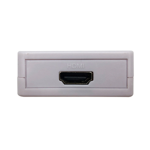 Transferencia de VGA a HDMI para TV Computadora Plug and Play Mini Adaptador VGA a HD con Audio Mini