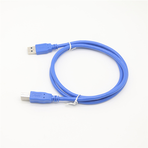 蓝色USB3.0 USB A至b型3.0打印机电缆usb-b扫描仪数据线 - Product Image 5