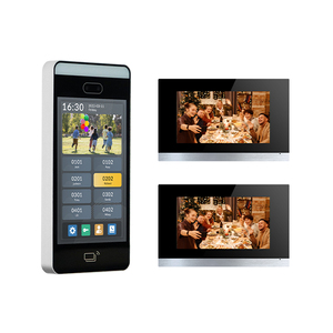 TUYA Android8インチインターホンスマートビデオドアホンTCP/IPヴィラアパートメントビデオインターホンシステム - Product Image 2