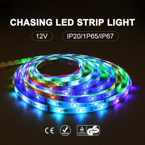Heißer Verkauf Traum farbe Haupt dekoration Mood Flexible Ribbon LED-Streifen licht 5 Meter SMD RGB Jagd LED-Streifen Licht