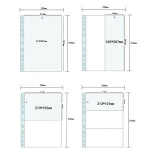 Bán buôn axit miễn phí PVC xoắn ốc văn phòng tùy chỉnh Nguồn cung cấp <span class=keywords><strong>A4</strong></span> rõ ràng Tấm bảo vệ - Product Image 1