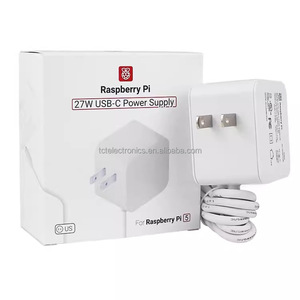 Raspberry Pi 5B generazione di alimentazione ufficiale 5.1V 5A originale adattatore porta USB-C 27W PD Standard 1.2 metri per Raspberry Pi - Product Image 1