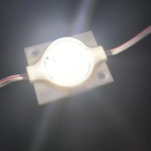 1.5W 1 led โมดูลไฟด้านข้างกําลังสูง 3W โมดูลฉีดพร้อมเลนส์สําหรับกล่องไฟ
