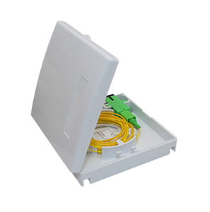 ネットワーク用FTTHテレコム光ファイバーデスクSC LCコネクタ用ウォールマウント2コアミニ配布ボックス86タイプ - Product Image 2