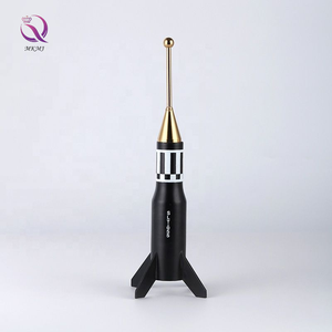 إبداعية صاروخ طائرة نموذج الطيران الحرفية سطح المكتب زخرفة إكسسوارات منزلية لتزيين طاولة غرفة الأطفال خزانة الكتب - Product Image 4