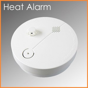 DC 9v Battery Heat Detector and Alarm <strong>Systems</strong> Operated Heat Fire Detector - Product Image 2