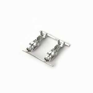 Three-pole Socket Crimp Female Terminal with <strong>Phosphor</strong> Bronze/Tin Plated Material - Product Image 1