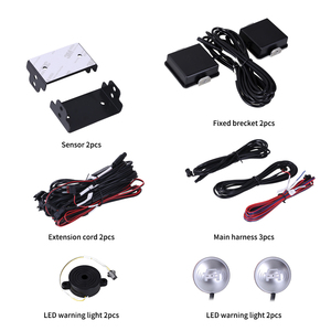 Sensor de Radar para coche BSD, cambio de carril, asistente de monitoreo más seguro, sistema de detección de punto ciego de 24Ghz