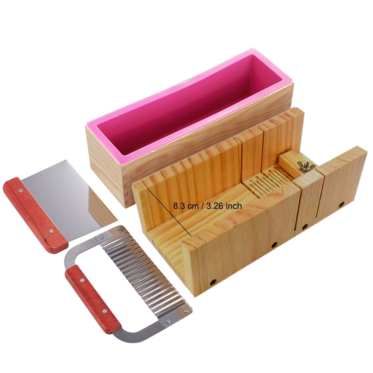 Set Completo Stampi Rosa (5 pezzi)