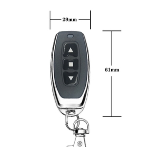 433Mhz 3 pulsante levetta in metallo telecomando apprendimento codice EV1527 trasmettitore Wireless - Product Image 2