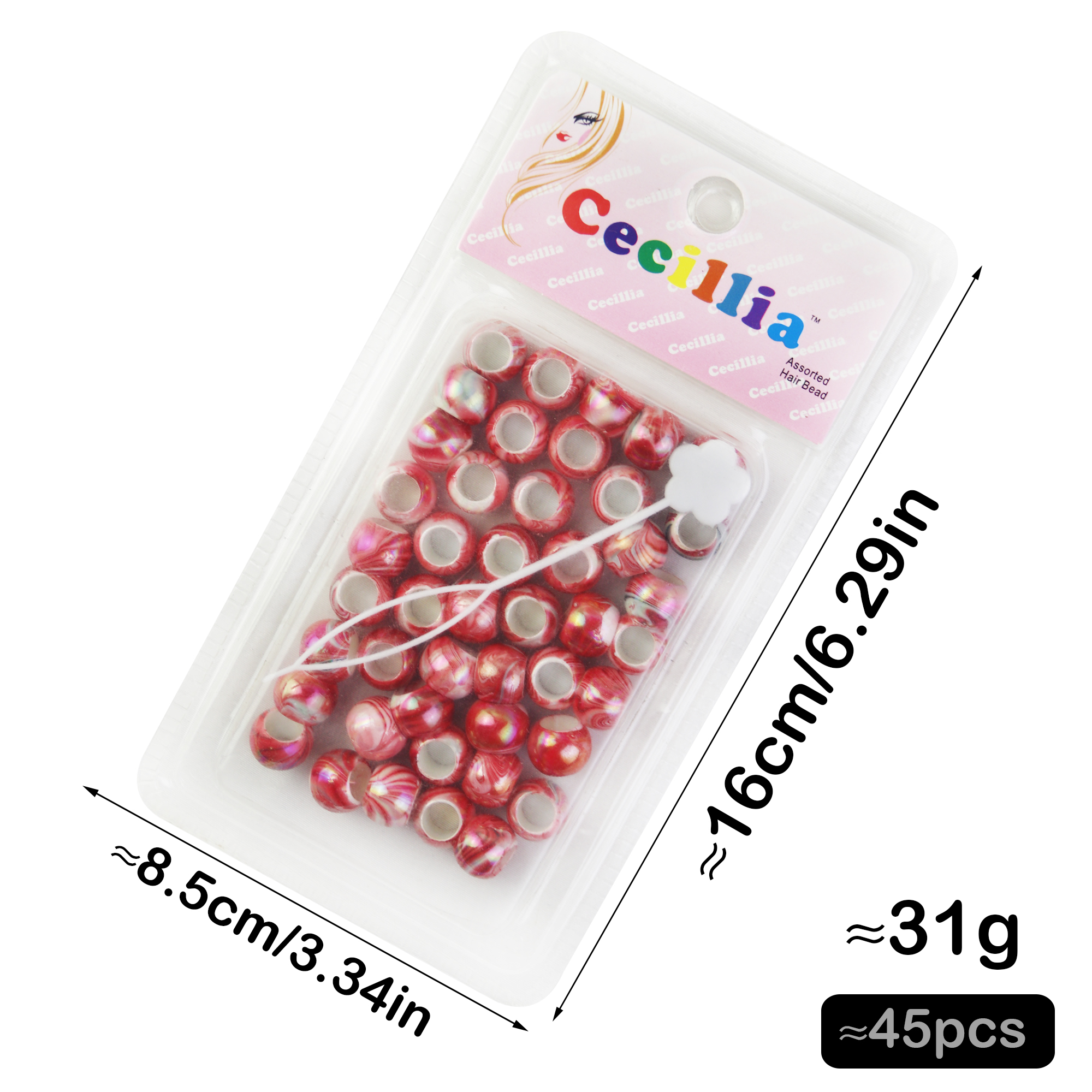 B Finely packed wooden beads 14