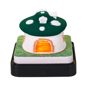 2025 3D Mushroom Calendar <strong>Memo</strong> Pad Creative 3D <strong>Paper</strong> Sculpture Calendar Art <strong>Paper</strong> <strong>Block</strong> Calendar 12 Months Scheduler <strong>Notepad</strong> - Product Image 1