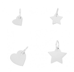 Inspire Trang Sức Thép Không Gỉ Thêm Mini ID Quyến Rũ Chỉ Khắc Tên Logo Quyến Rũ Mặt Dây Chuyền Cho Phụ Nữ Và Cô Gái Dog Tags Thiết Kế - Product Image 1