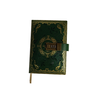 Journal <strong>with</strong> Combination <strong>Lock</strong> Pu Leather Waterproof Custom Liined Dot Grid <strong>Notebook</strong> <strong>Notepad</strong> Planner Custom Printing - Product Image 1