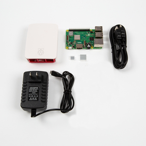 Robot linking Raspberry Pi 3 Modell B Starter Kit Entwicklungs kit mit USB-Ladegerät Kühlkörper-Set