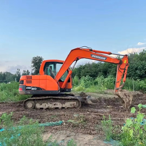 Doosan DX80 in <strong>Excellent</strong> Working Condition 8 Ton Used Crawler Excavator with Core Motor &amp; Bearing Components Performance Tested - Product Image 1