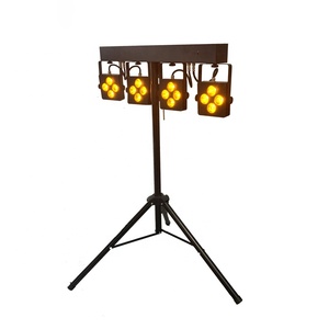 Fábrica Smart dj teléfono wifi app inalámbrico DMX Control remoto IR 4 luces/set combinar batería luces par combinación Par Luz - Product Image 3