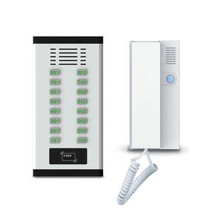 Intercomunicador inteligente para multi apartamento, sistema de interfono de fábrica, más barato - Product Image 1