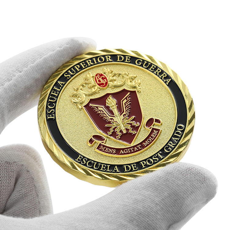 Gold Plated Custom Coin