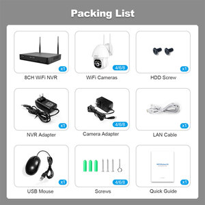 SriHome 2025 8CH NVS001 +4*IPC039 WiFi 5MP CCTV NVR Kit Outdoor <strong>Wireless</strong> <strong>Network</strong> Camera Night Vision CMOS <strong>Sensor</strong> Intelligence - Product Image 6
