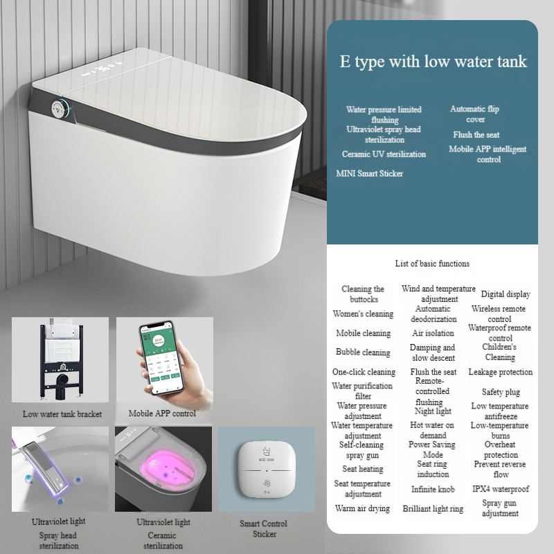 Model E- Low water tank