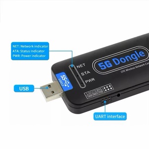 Getcom.AI GT255C-GL 5G USB Dongle 5G Modem mit Sim Slot in Windows und Linux für die globale Nutzung - Product Image 3