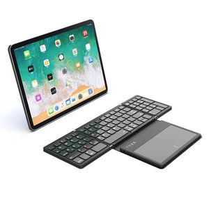 Mini teclado plegable inalámbrico portátil Qwerty con panel táctil para tableta iPad para iOS Android Windows - Product Image 6