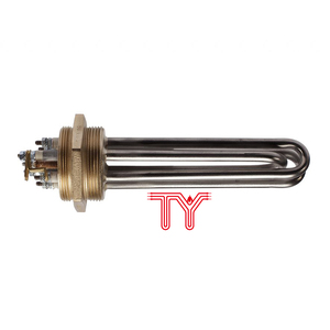 1 1/2 inç paslanmaz çelik su yağ vidalı tapa daldırma ısıtma elemanı 240V iplik ısıtıcı ile ısıtma teli çekirdek bileşeni - Product Image 6